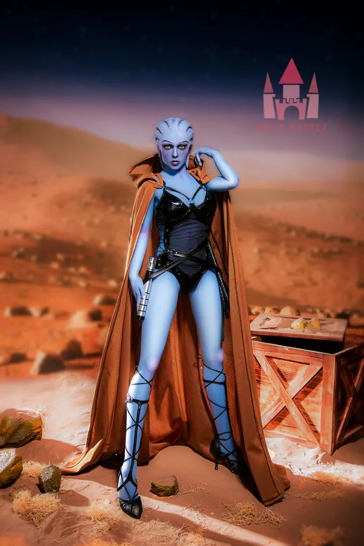 Patung Seks Alien Biru 156cm